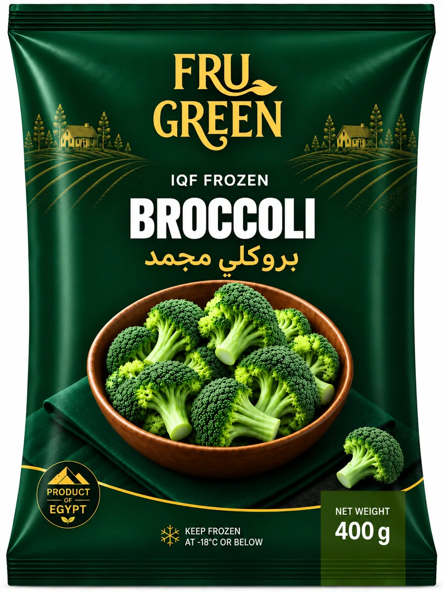 FruGreen Frozen Broccoli pack