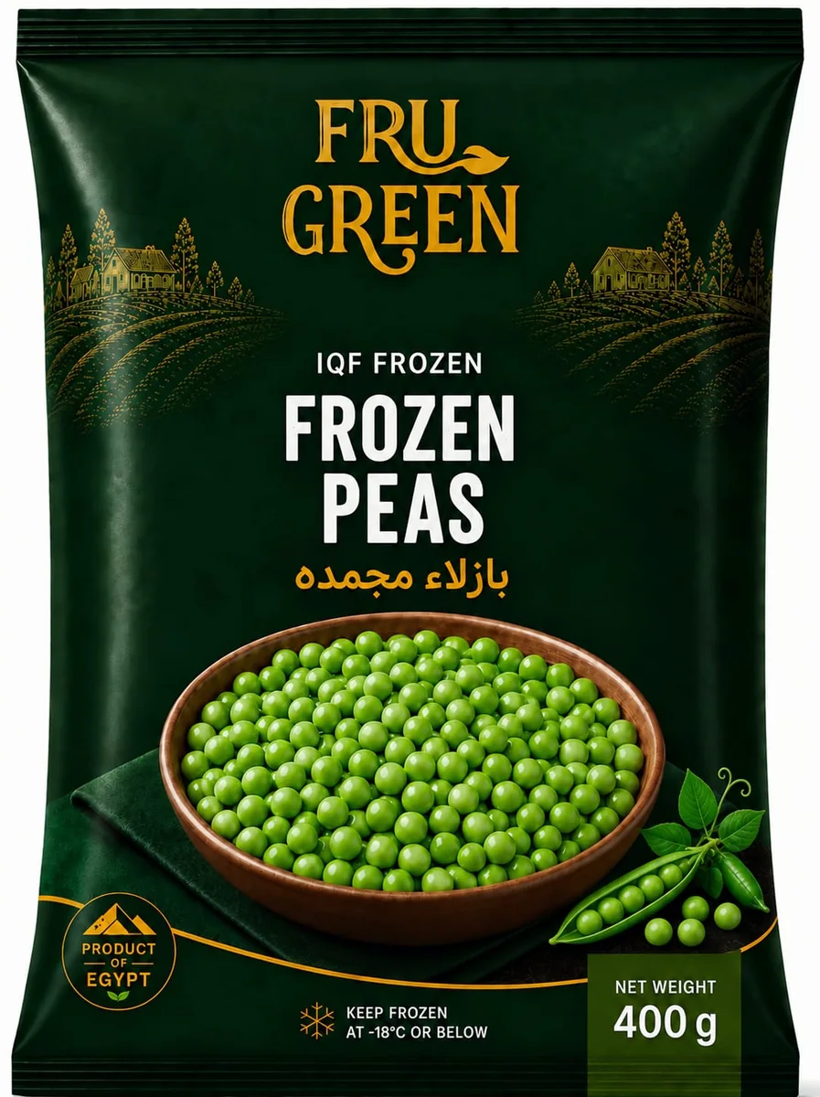 FruGreen Frozen Peas pack